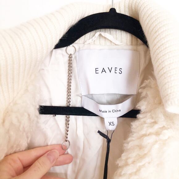 NWT EAVES Helena Coat in Beige REVOLVE - Picture 4 of 6